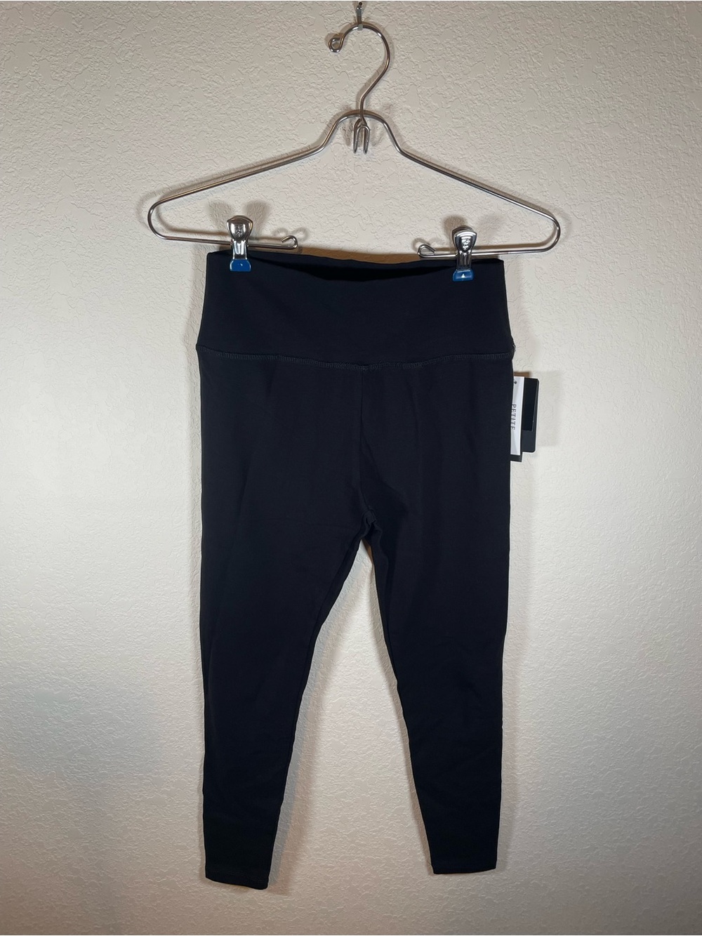Premise Studio Black Petite Athletic High-Waisted Leggings -Size PS